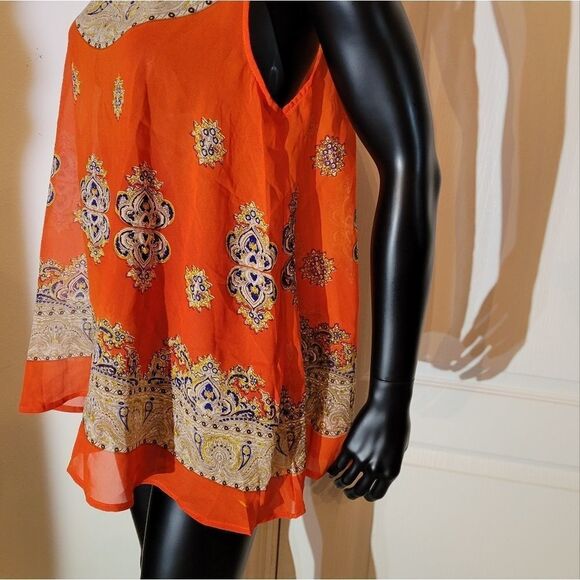 BRAND NEW COLOR OF INDIA SLEEVELESS ROUNDNECK LINE WOMEN"S TOP - Picture 6 of 16